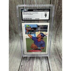 1991 Classic Best Minor League - Gold Bonus Cards Ivan Rodriguez #BC7 (RC) HOF
